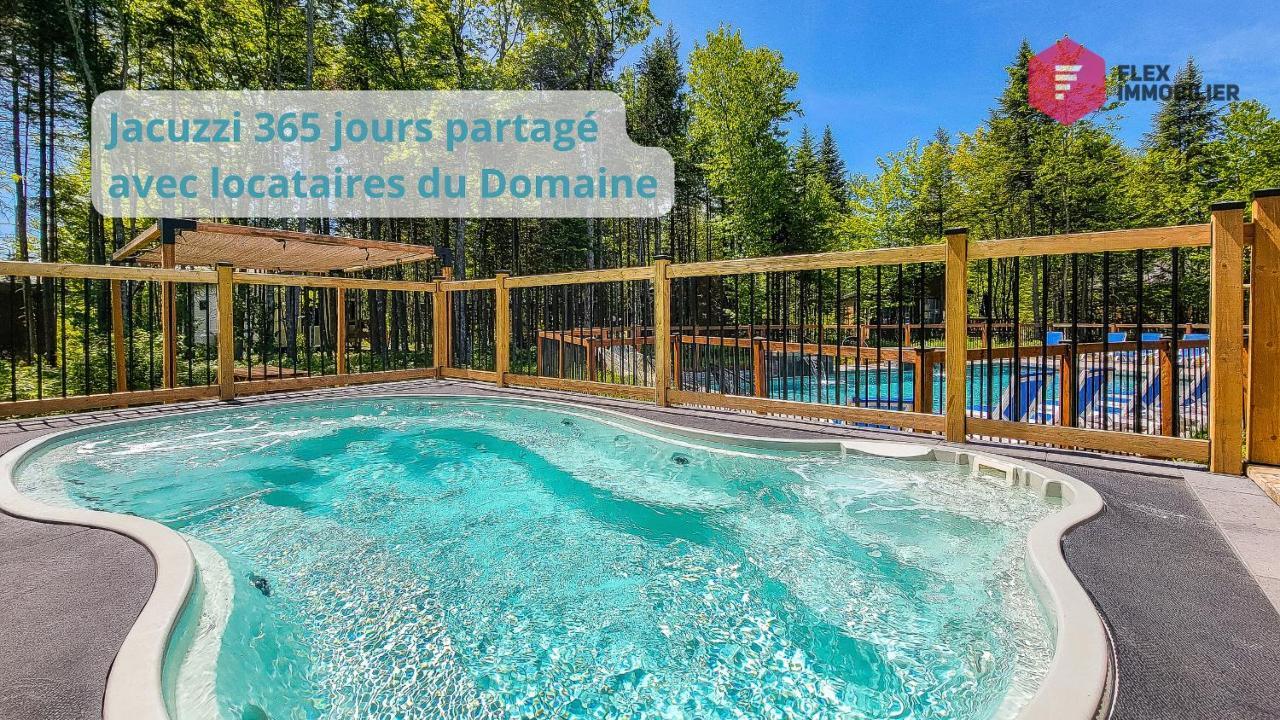 Le Bleu Bourgeois De Portneuf - Natural Elegance - Hot Tub, Sauna And Pool Pont-Rouge Exterior foto